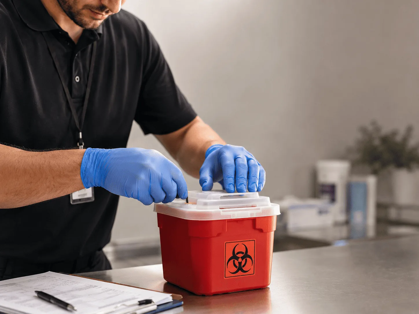 Why choose Sharps Waste Disposal in Rockbridge, OH
